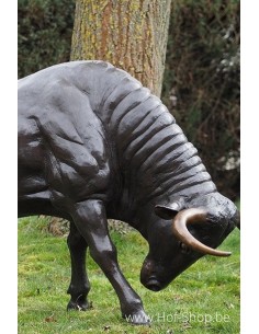 Taureau - statue en bronze (B82058)