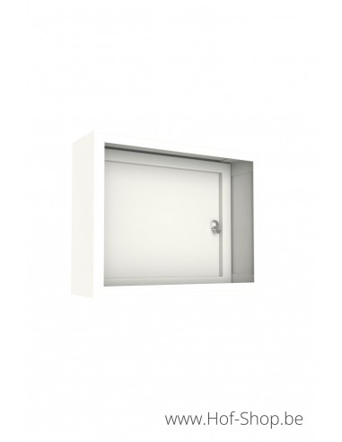 Boxis 547 RAL 9016 opvangbak - brievenopvangkast aluminium