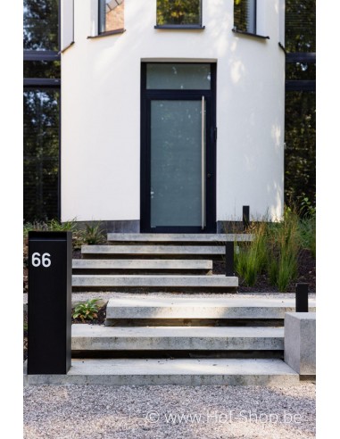 Grondverlichting 'Path light' 400 mm RAL 9005 - Entrada Range verlichting