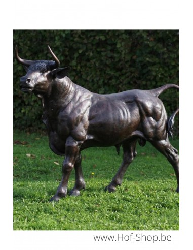 Taureau - statue en bronze (PB61064)