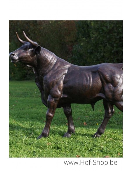 Stier - bronzen beeld (PB61064)