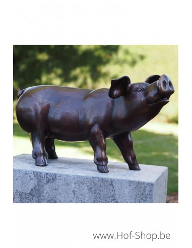 Biggetje - bronzen beeld (PB61083-3)