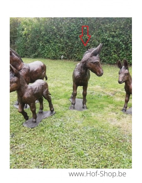 L'âne - statue en bronze (PB61192-2)