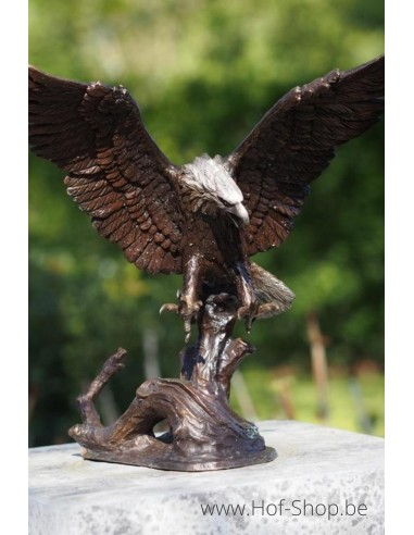 Aigle volant - statue en bronze (PB61201)