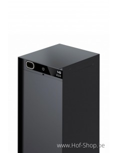 Custo 1 RAL 9004 - boîte à colis intelligente en aluminium