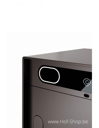 Custo 1s RAL 8019 - boîte à colis intelligente en aluminium