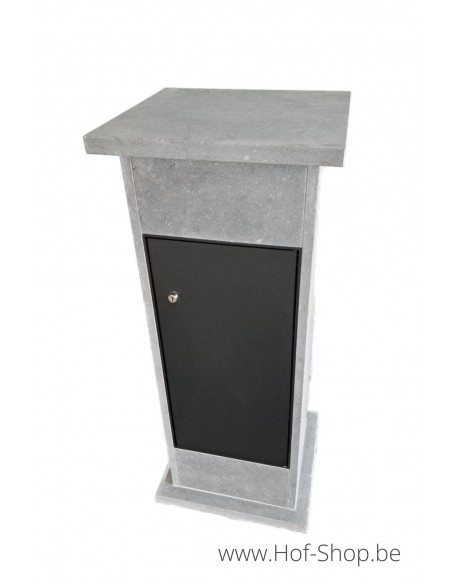Cobox 5 type Medium - boîte à colis en pierre bleue