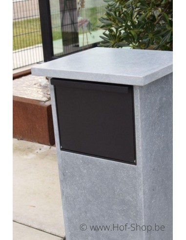 Cobox 17 type Medium - boîte aux lettres en pierre bleue