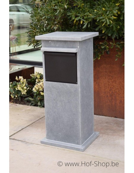 Cobox 5 type Medium - boîte à colis en pierre bleue
