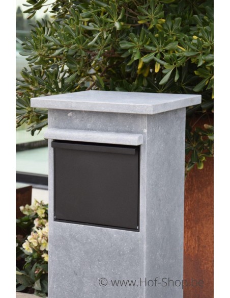 Cobox 5 type Medium - boîte à colis en pierre bleue