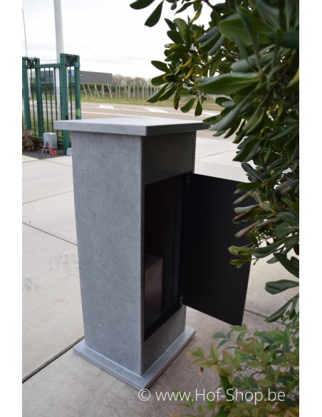 Cobox 5 type Medium - boîte à colis en pierre bleue
