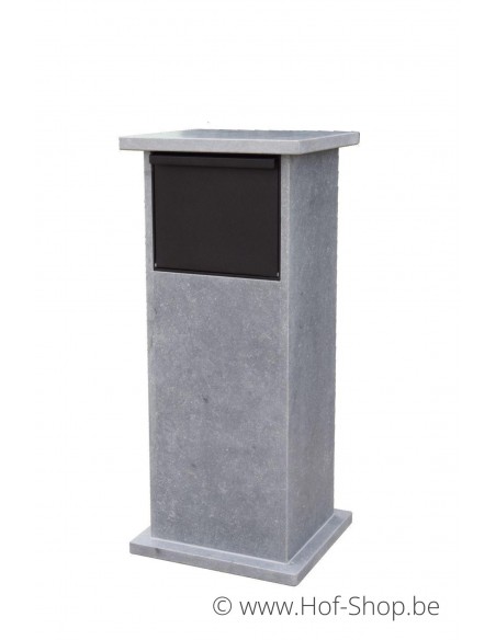 Cobox 17 type Medium - boîte aux lettres en pierre bleue