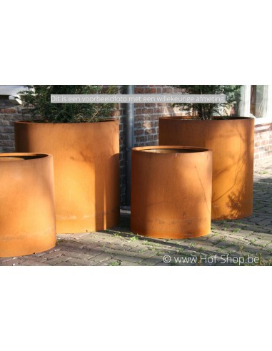 Altas - Plantenbak in cortenstaal Adezz