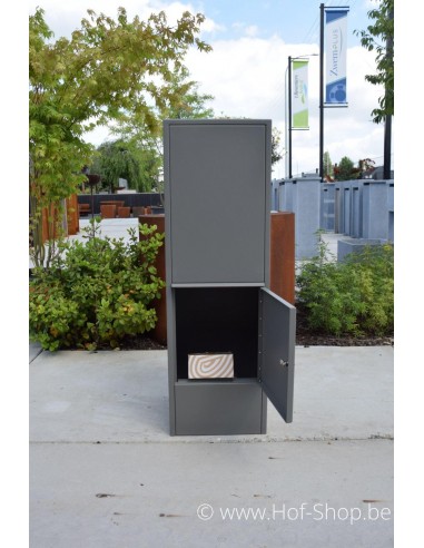 Drop-it Box - Larob pakketbus aluminium