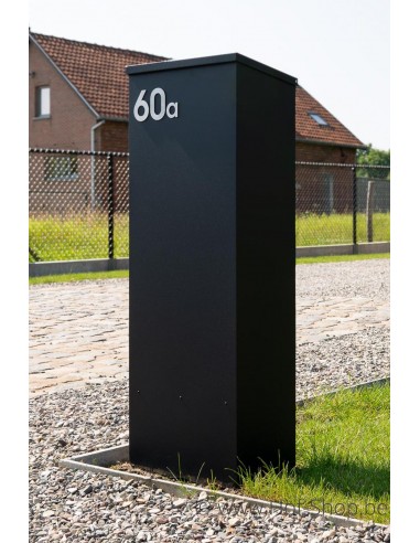 Letter a - inox 5 cm hoog (huisnummer 'fuji' KatoDesign)