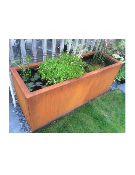Étang 120 x 80 x 40 cm - Adezz Étang  en acier corten