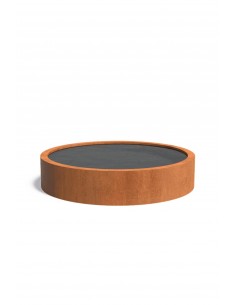 Vijver 200 x 40 cm - Vijver Adezz cortenstaal