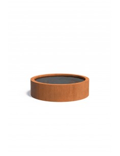 Étang 150 x 40 cm - Adezz Étang  en acier corten