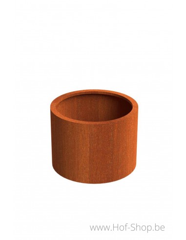 Circum 80 x 60 cm - Jardinière Adezz en acier Corten