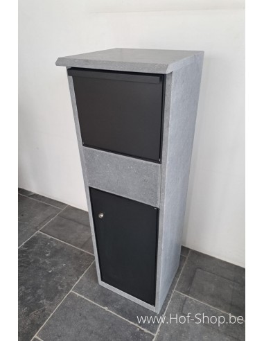 Cobox Dritto type Medium - boîte à colis en pierre bleue