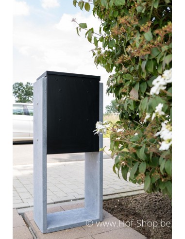 Torino Parcel Noir - boîte à colis VASP en pierre blue