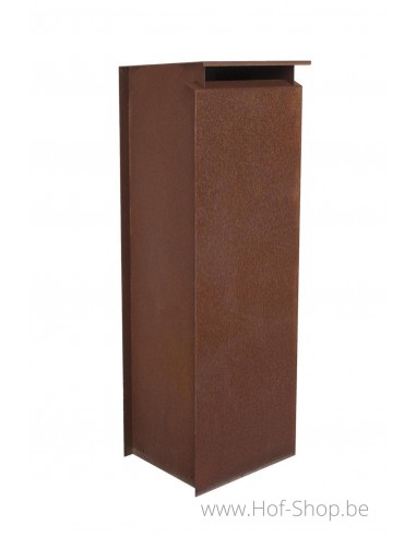 Corleone - brievenbus cortenstaal