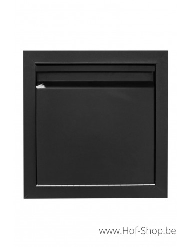 Porte avec système basculant et clapet anti-retour - porte paquet aluminium G11