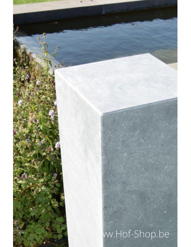 Pilar 30 x 30 x 90 cm - Piédestal en pierre bleue