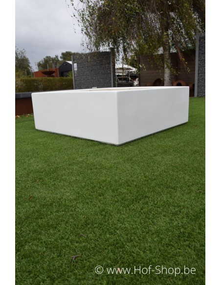 Carrez 120 x 120 x 40 cm - Jardinière Adezz en polyester