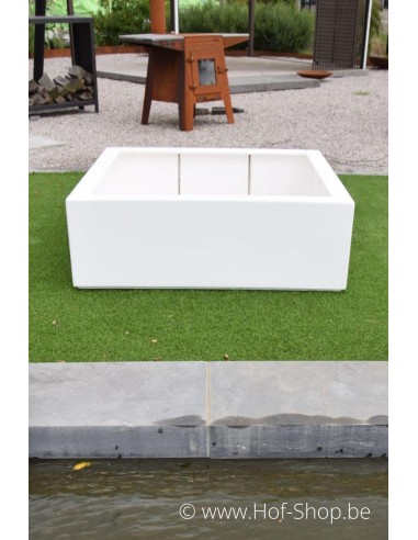 Carrez 120 x 120 x 40 cm - Jardinière Adezz en polyester