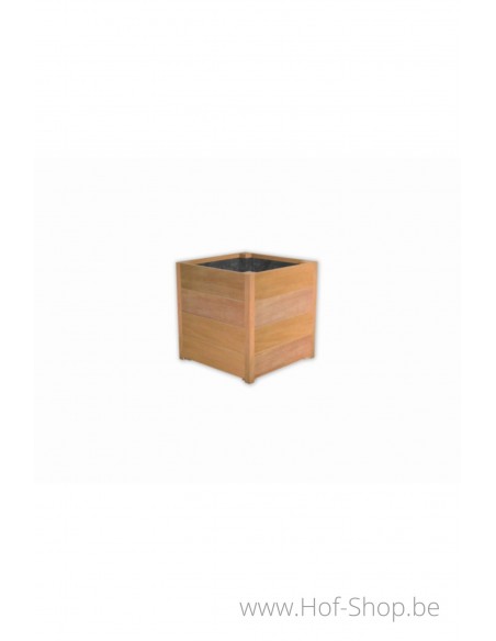 Carrez 60 x 60 x 58 cm - Jardinière Adezz en bois dur