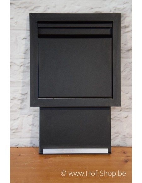 Porte avec système basculant et clapet anti-retour - porte paquet aluminium G11