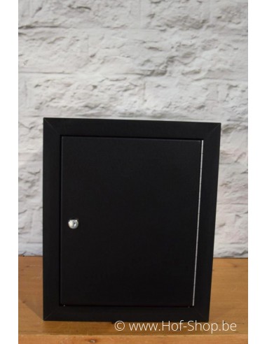 Inbouwbrievenbus 30,9 x 38 x 35 cm - aluminium inbouwbus
