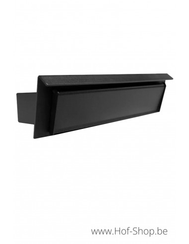 Clapet de boîte aux lettres K11 B avec glissière - clapet de boîte aux lettres en aluminium