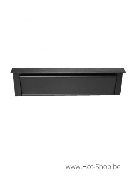 Clapet de boîte aux lettres K11 B avec glissière - clapet de boîte aux lettres en aluminium