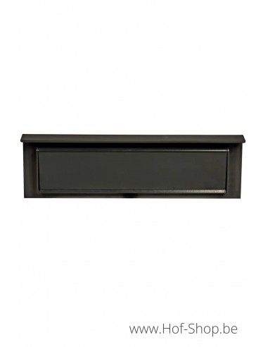 Brievenbusklep K11 A met schacht - aluminium brievenbusklep