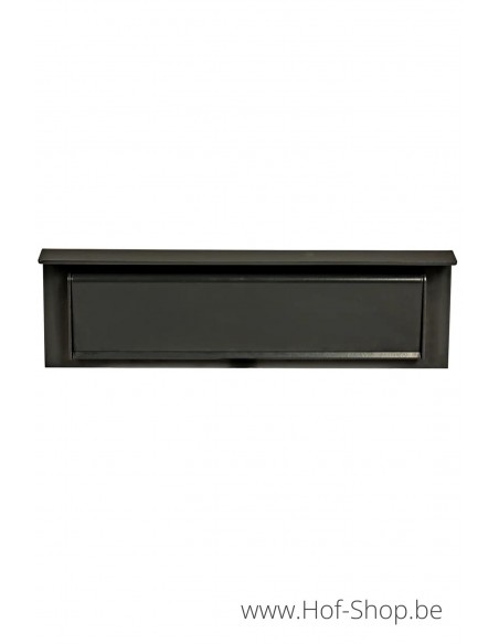 Brievenbusklep K11 A met schacht - aluminium brievenbusklep