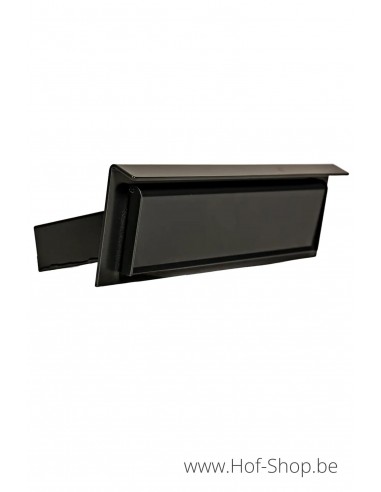 Brievenbusklep K11 A met schacht - aluminium brievenbusklep