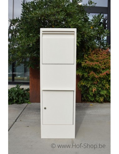 Drop-it Box Front Door - Larob pakketbus aluminium