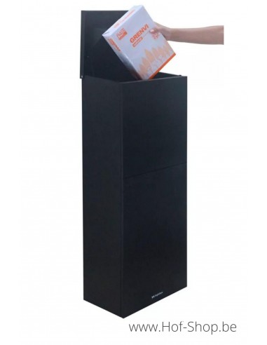 Trendybox Stardust Black Back Door - pakketbus LogixBox