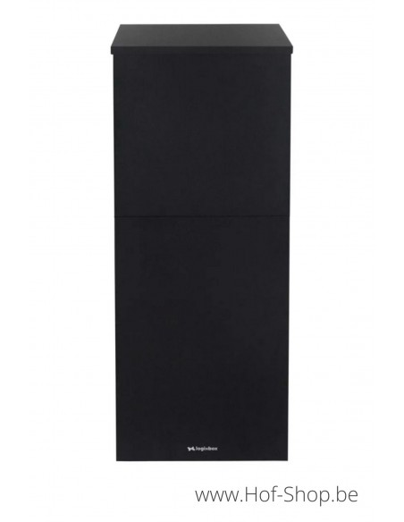 Trendybox Stardust Black Back Door - pakketbus LogixBox
