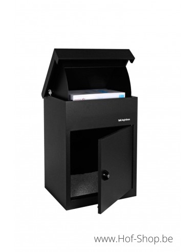 Multibox-S Stardust Black - pakketbus zwart LogixBox