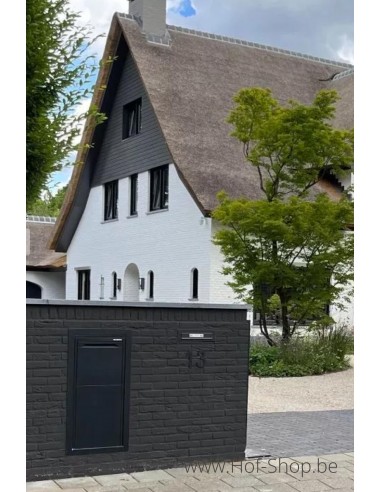 Frontbox Intégré Stardust Black Back Door - Boîte à colis LogixBox