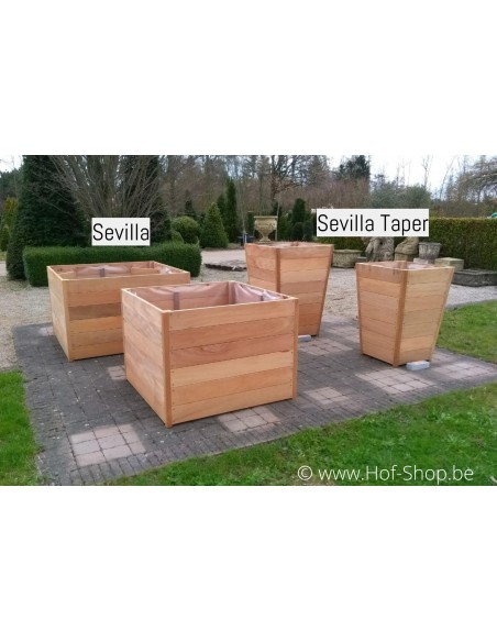 Tap 70 x 70 x 99 cm - Jardinière Adezz en bois dur