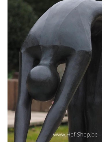 Christophe nageur - statue en bronze (AN1349BR-B)