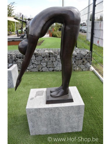 Christophe nageur - statue en bronze (AN1349BR-B)