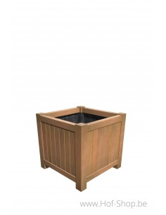Valencia 80 x 80 x 80 cm - Jardinière Adezz en bois dur