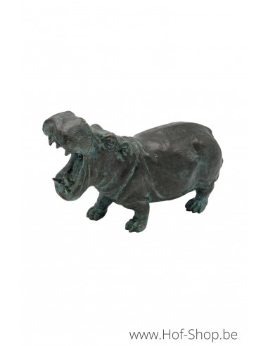 Nijlpaard - bronzen beeld (BS1164V)