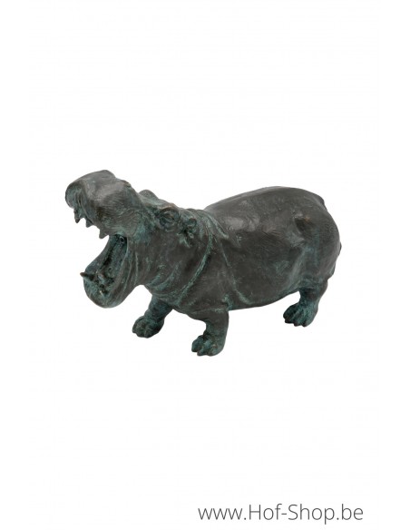 Nijlpaard - bronzen beeld (BS1164V)