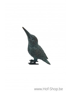 Vogel met lange snavel - bronzen beeld (BS1510B)